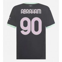 AC Milan Tammy Abraham #90 Fotballklær Tredjedrakt 2024-25 Kortermet